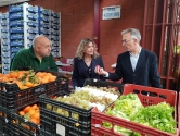 El director general de Agricultura de la Generalitat conoce la nueva zona de productos ecológicos y 