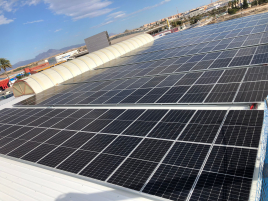 Mercalicante instala una planta solar fotovoltaica que evitará la emisión de 88 toneladas de CO2 al año