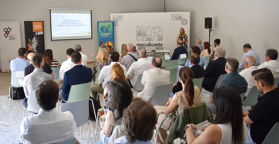 Empresas emergentes alicantinas participan en una jornada sobre innovación alimentaria en Mercalicante