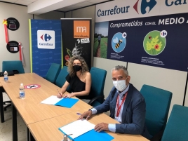 Mercalicante y Carrefour firman un convenio para impulsar la formación en materia alimentaria