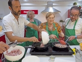 Colaboramos con un taller de cocina organizado por la Asociación Alicantina de Enfermos Renales