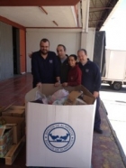 Los participantes de la I Carrera de los Castillos donan cerca de 300 kilos de alimentos al banco de