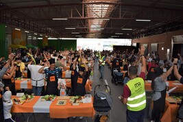 Más de 600 personas participan en la II Jornada Familiar de Alimentación Saludable