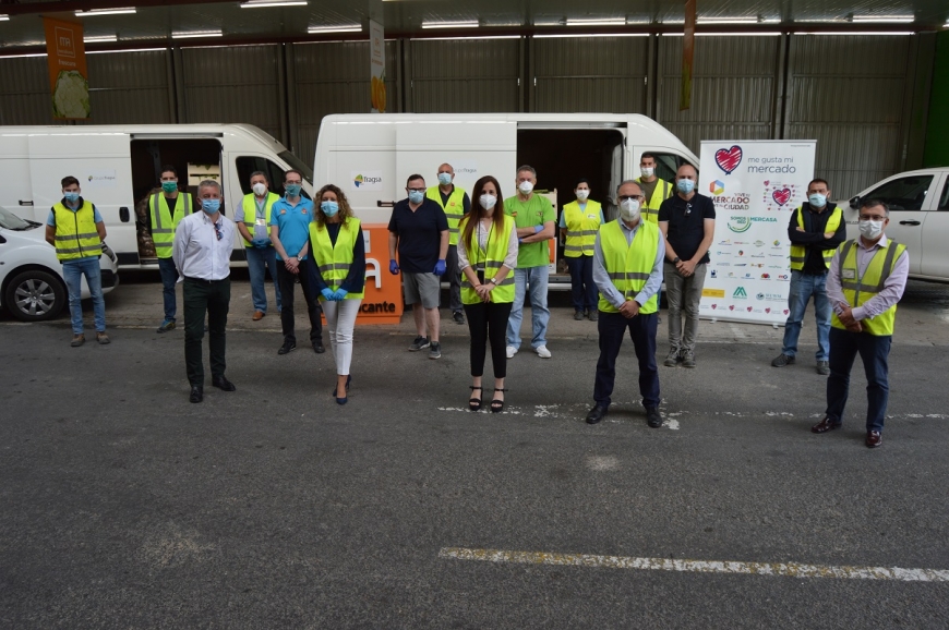 Mercalicante dona 36,5 toneladas de fruta a la Emergencia de Cruz Roja para ayudar a colectivos vulnerables de la provincia 